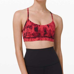 lululemon athletica Red and Black Sports Bra